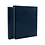Album Favorit (Skai), excl. feuilles et sans boite de protection - Bleu cobalt - 14 Anneaux - Dim: 305 x 315 x 50 mm