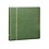 Album Elegant (1120), incl. slipcase and without sheets - Green - 18 Rings - Dim: 305 x 317 x 50 mm
