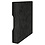 Album Regular (1104), incl. slipcase and without sheets - Black - 18 Rings - Dim: 305 x 317 x 50 mm