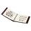 Album Regular (1104), incl. slipcase and without sheets - Wine red - 18 Rings - Dim: 305 x 317 x 50 mm