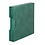 Album Regular (1104), incl. slipcase and without sheets - Green - 18 Rings - Dim: 305 x 317 x 50 mm