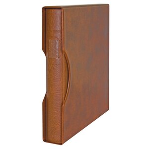 Album Regular (1104), incl. slipcase and without sheets - Light brown - 18 Rings - Dim: 305 x 317 x 50 mm