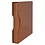 Album Regular (1104), incl. slipcase and without sheets - Light brown - 18 Rings - Dim: 305 x 317 x 50 mm