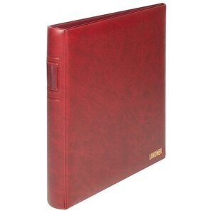 Album Standard (1102Y), excl. sheets and without slipcase - Wine red - 18 Rings - Dim: 305 x 317 x 50 mm