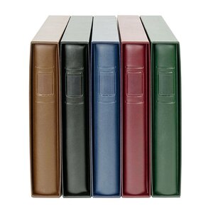 Album Standard (1102Y), excl. sheets and without slipcase - Black - 18 Rings - Dim: 305 x 317 x 50 mm