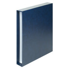 Lindner, Cassette - geschikt voor STANDARD albums (18 rings) Blauw - afm: 310x325x60 mm. ■ per  st.