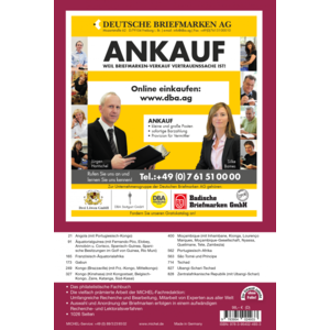 Michel cataloque Territoires d'outre-mer partie UK. 6.1 Afrique centrale