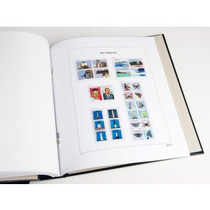 Supplément année: 2023 - Saint-Martin - type: DeLuxe - feuilles pour Album de base, N°: 2023 B1-B2 (2 pcs.) - Davo (2 Trous)