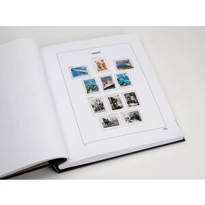 Supplement year: 2023 - France - type: DeLuxe - sheets for Stamps out of Blocks, N°: 382a-382n (14 pcs.) - Davo (2 Holes)