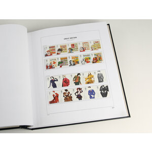 Nachtrag Jahr: 2023 - Großbritannien - Typ: DeLuxe - Blätter für Basisalbum, N°: 321-330, B105-108 (19 Stk.) - Davo (2 Löcher)