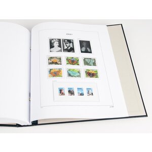 Supplement year: 2023 - Jersey - type: DeLuxe - sheets for Basic album, N°: J217-224, JB121-126, PG10 (15 pcs.) - Davo (2 Holes)