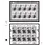 Supplement year: Dual Plus, Austria. year 2023 - Minature sheets - 14 Rings preprint sheets (champagne colored)