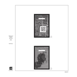 Supplement year: Dual Plus, Austria. year 2023 - Crypto stamps - 14 Rings preprint sheets (champagne colored)