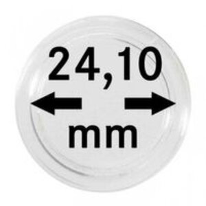 Coin Capsules Round - suitable for coins Ø 24.1 mm.