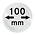 Capsules pour monnaies, Rondes Ø interne 100 mm. avec bord - UNI PERFECT ■ par  pcs.