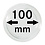 Muntcapsules Rond - geschikt voor munten Ø 100 mm.