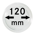 Capsules pour monnaies, Rondes Ø interne 120 mm. avec bord - UNI PERFECT ■ par  pcs.