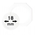 Capsules pour monnaies, 8 angles Ø interne 18 mm.  - OCTO ■ par 2 pcs.