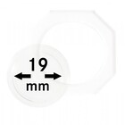 Capsules pour monnaies, 8 angles Ø interne 19 mm.  - OCTO ■ par 2 pcs.
