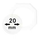 Capsules pour monnaies, 8 angles Ø interne 20 mm.  - OCTO ■ par 2 pcs.