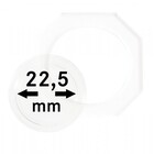 Coin Capsules, 8 angular - Internal Ø 22,5 mm.  - OCTO ■ per 2 pcs.