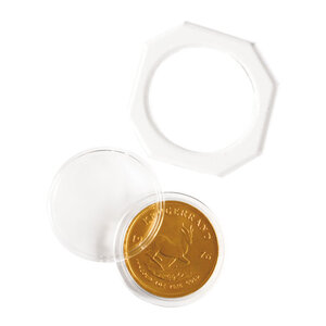 Coin Capsules, 8 angular - Internal Ø 19 mm.  - OCTO ■ per 2 pcs.