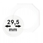 Coin Capsules, 8 angular - Internal Ø 29,5 mm.  - OCTO ■ per 2 pcs.