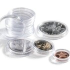 Coin Capsules, Round - Internal Ø 16 mm. with rim - GRIPS ■ per 120 pcs.
