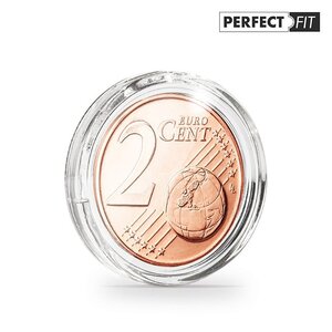 Coin Capsules Round - suitable for coins Ø 18.75 mm.
