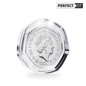 Coin Capsules Round - suitable for coins Ø 27.3 mm. - ULTRA PERFECT