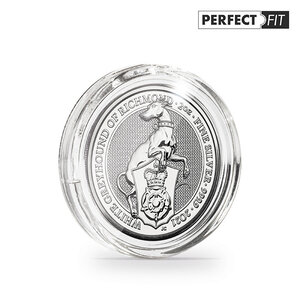 Coin Capsules Round - suitable for coins Ø 38.61 mm. - ULTRA PERFECT