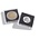 Coin Capsules, Square - Internal Ø 10 mm.  - QUADRUM ■ per  80 pcs.