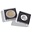 Coin Capsules, Square - Internal Ø 11 mm.  - QUADRUM ■ per 120 pcs.