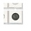 Coin holders (50x50 mm.) Self-adhesive  - 32.5 mm. White
