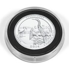 Münzkapseln, Rund - Innen Ø 29-76 mm. mit Griffrand - GRIPS XL ■ pro Stk.