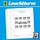 Supplement year: 2023 - Germany, type: H - sheets for Booklets (11 pcs.) - Leuchtturm, preprint sheets (champagne colored)