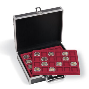 Leuchtturm, Coin case, 2-Euro in capsules