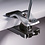 Standing magnifier with flexible arm, Magnification factor 2,5x / 5x, Lens diameter Ø 88 mm.