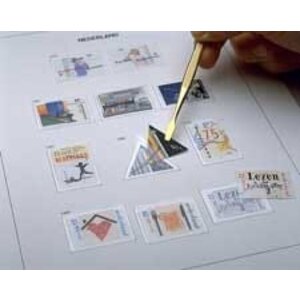 Supplement period: 2023-2024 - Great-Britain - type: DeLuxe - sheets for Basic album, N°: 324-339, B105-112, 	King Charles III Index (26 pcs.) - Davo (2 Holes)