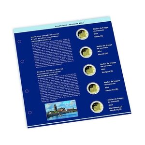 Leuchtturm, NUMIS album pour pièces de 2 euros. partie B10 (2023)