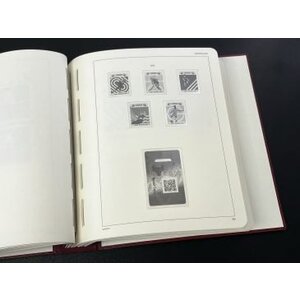 Supplement year: 2022 - Netherlands - sheets for Basic album, nr's: 384-392a (10 pcs.) - Importa, Juweel preprint sheets (champagne colored)
