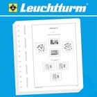 Supplement year: 2021 - France (PRO) - sheet for Adhesive Stamps (1 pc.) - Leuchtturm (13 Rings)