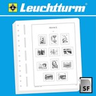 Supplement year: 2023 - France (SN) - sheets for Special Issued Blocks (4 pcs.) - Leuchtturm (13 Rings)