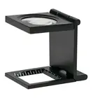 Fadenzähler, Vergrößerungsfaktor  8x, Linsendurchmesser Ø 30 mm - Abm. offen: 40 x 25 x 28 mm. ■ pro  Stk.