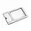 Pocket magnifier , Magnification factor  2,5x, Lens diameter Ø 51x43 mm. - with LED - Dim: 84 x 54 x 4 mm. ■ per  pc.