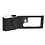 Pocket Multimagnifier (6 functions), Magnification factor  3x / 10x, Lens dimension 30x37 mm.