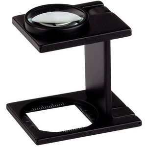 Linen Tester, Magnification factor  3x, Lens diameter Ø 100 mm.