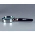 Stiellupe, Klassisches Modell, Vergrößerungsfaktor 3x, Linsendurchmesser Ø 50 mm. ■ pro  Stk.