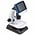 Microscope numérique 3.5", Exécution professionnelle, Facteur de grossissement 20x - 500x - avec LED (8x) - Dim: 110 x 150 x 230 mm. ■ par  pc.