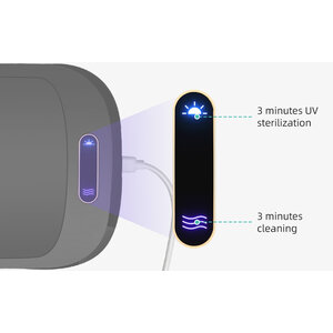 Ultrasonic cleaner UV-C